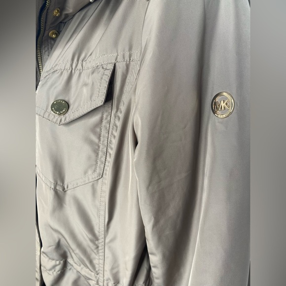 MICHAEL KORS Women's Tan Anorak Jacket - Picture 4 of 16